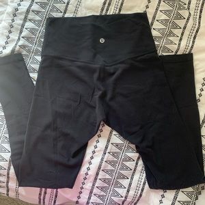 Lululemon black high rise leggings